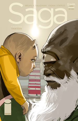 Saga #13 cover image.