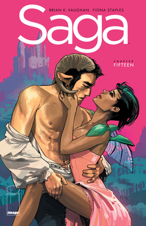 Saga #15 cover image.