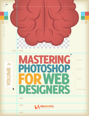 Smashing eBook #8: Mastering Photoshop for Web Design, Volume 2 cover image.
