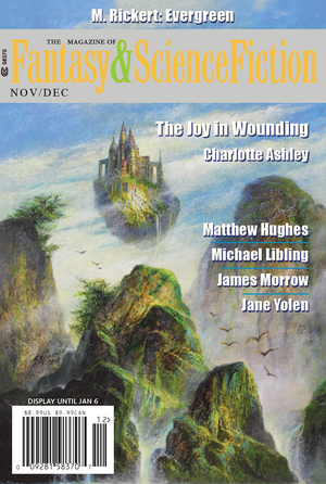 Fantasy & Science Fiction, November/December 2019 cover image.