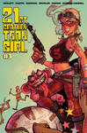 Cover of 21st Century Tank Girl, Issue 3