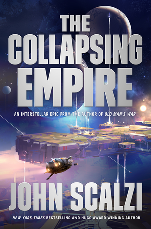 The Collapsing Empire cover image.