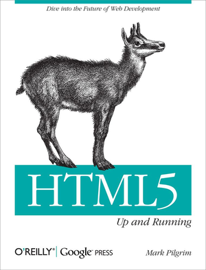 HTML5: Up and Running cover image.