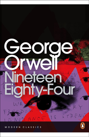 Nineteen Eighty-Four (Penguin Modern Classics) cover image.