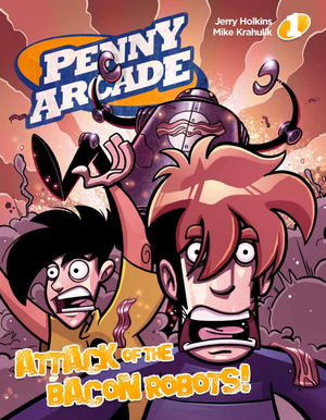 Penny Arcade   Attack Of The Bacon Robots Low cover image.