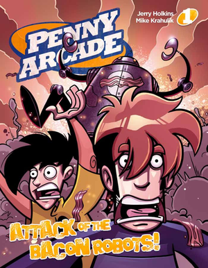 Penny Arcade Attack Of The Bacon Robots Low cover image.