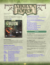 Cover of Arkham Horror FAQ v2.0