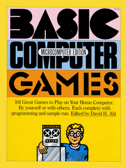 Basic Computer Games Microcomputer Edition cover image.