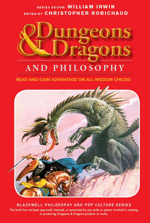 Dungeons & Dragons and Philosophy cover image.