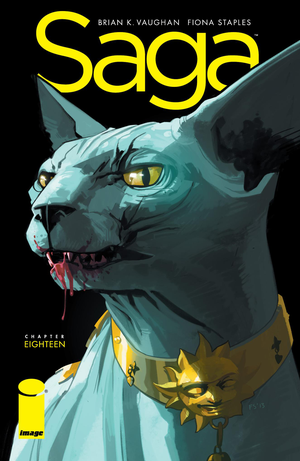 Saga 18 cover image.