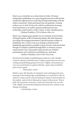 The 7 Ps Of Publishing Success And Killing It On Kobo cover image.