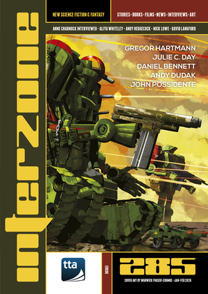 INTERZONE #285 (JAN-FEB 2020) cover image.