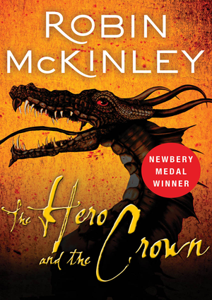 The Hero and the Crown cover image.