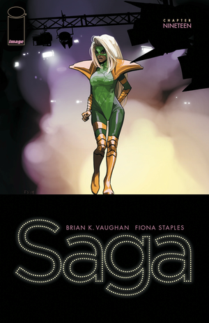 Saga #19 cover image.
