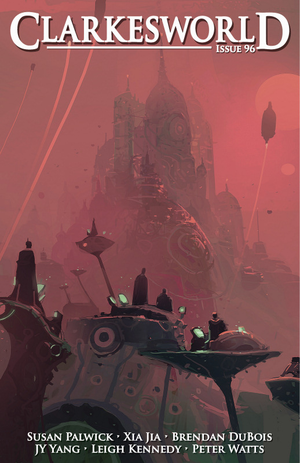 Clarkesworld Magazine Issue 96 cover image.