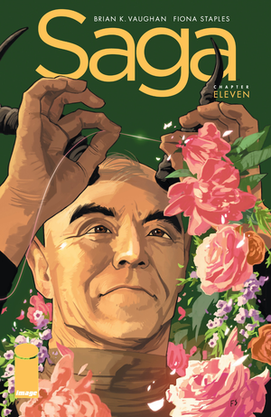 Saga #11 cover image.