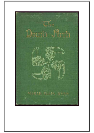 Druid Path   M E Ryan 1917 cover image.