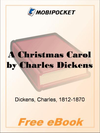 A Christmas Carol by Charles Dickens cover