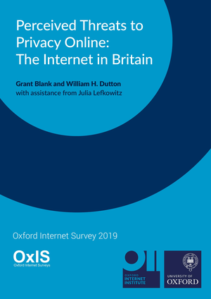 Perceived Threats to Privacy Online: The Internet in Britain cover image.