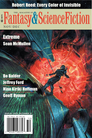 Fantasy & Science Fiction, November/December 2018 cover image.