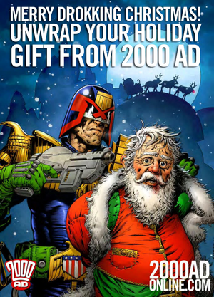 2000AD Christmas Gift cover image.
