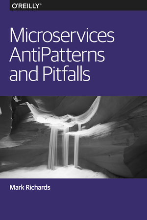 Microservices AntiPatterns and Pitfalls cover image.