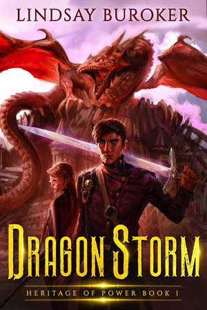Dragon Storm: Heritage of Power, Book 1 cover image.