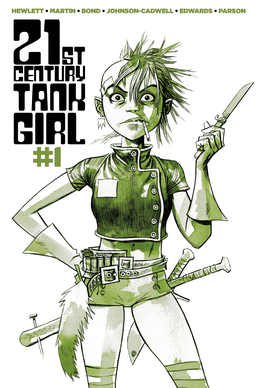 21st Century Tank Girl, Issue 1 cover image.