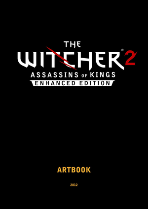 The Witcher 2 Artbook cover image.