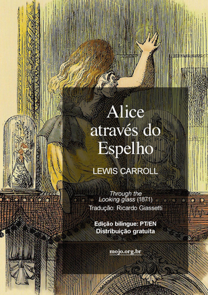 Alice através do espelho cover image.