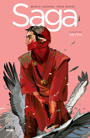 Saga #7 cover image.