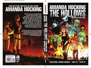 The Hollows: A Hollowland Graphic Novel cover image.