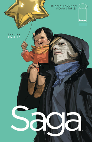 Saga #20 cover image.