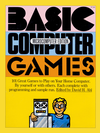 Cover of Basic Computer Games Microcomputer Edition