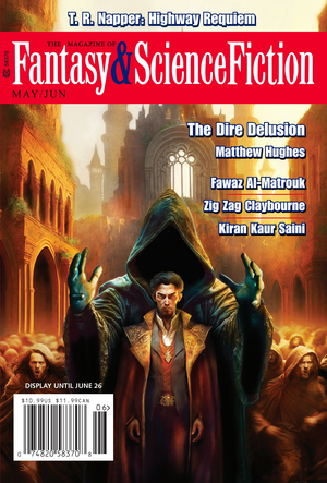 The Magazine of Fantasy & Science Fiction, May/Jun 2023 cover image.