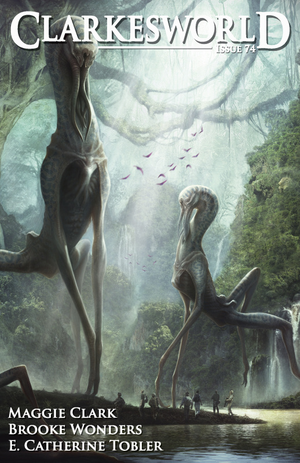 Clarkesworld Magazine Issue 74 cover image.