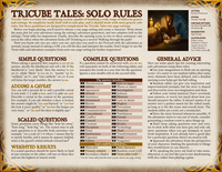 Tricube Tales Solo Rules cover