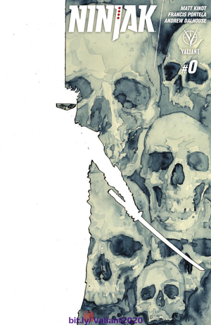 Ninjak Issue 0 cover image.