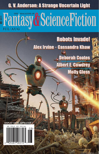 Fantasy & Science Fiction, July/August 2019 cover
